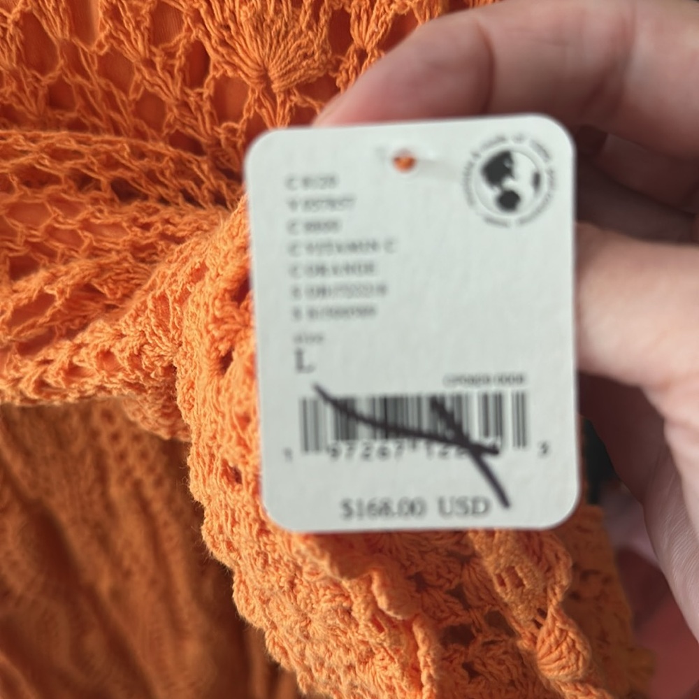 Free People Orange Maxi Skirt - Picture 11 of 11